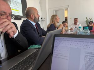 Reprezentanții și experții Federației „Solidaritatea Sanitară” sunt acum la Ministerul Sănătății. Subiect: abordarea tehnică a viitoarei legi a salarizării – partea specifică Sănătății.